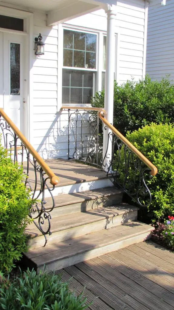 stylish and safe handrails