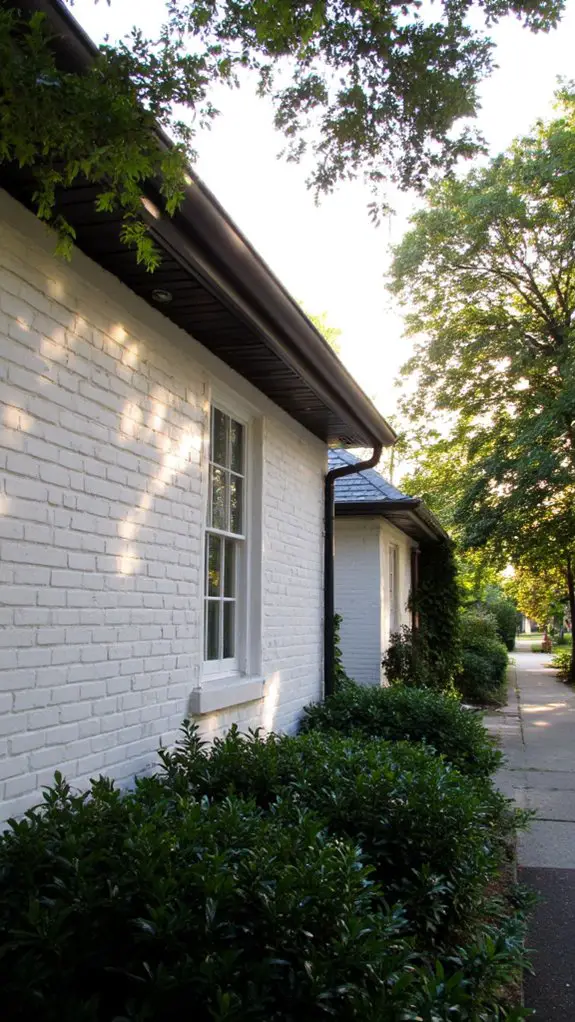 stylish black gutters trend