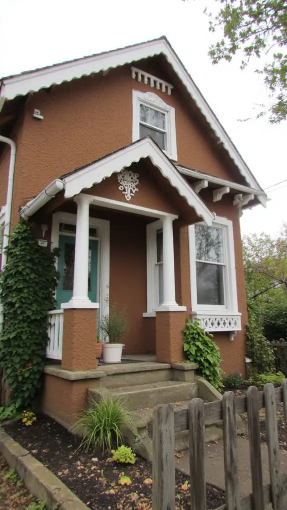 stylish durable exterior contrast