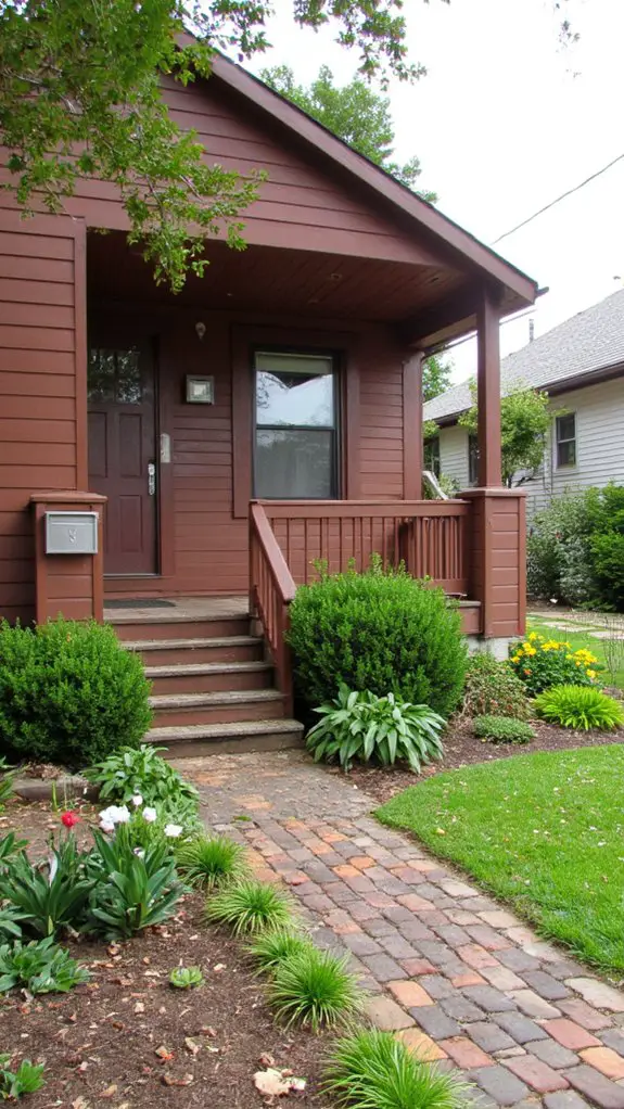 stylish mailbox enhances curb appeal