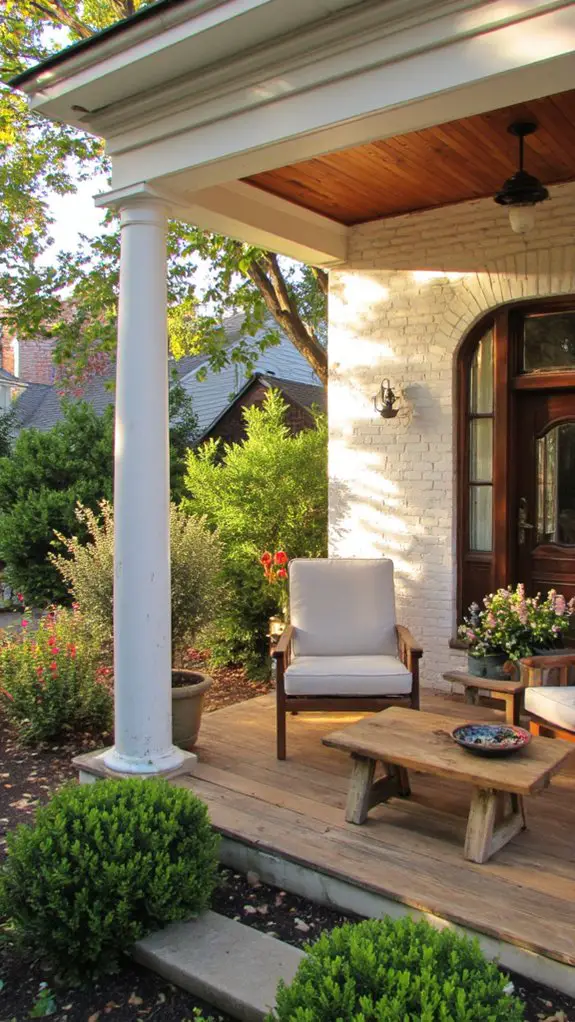 stylish outdoor furniture arrangements