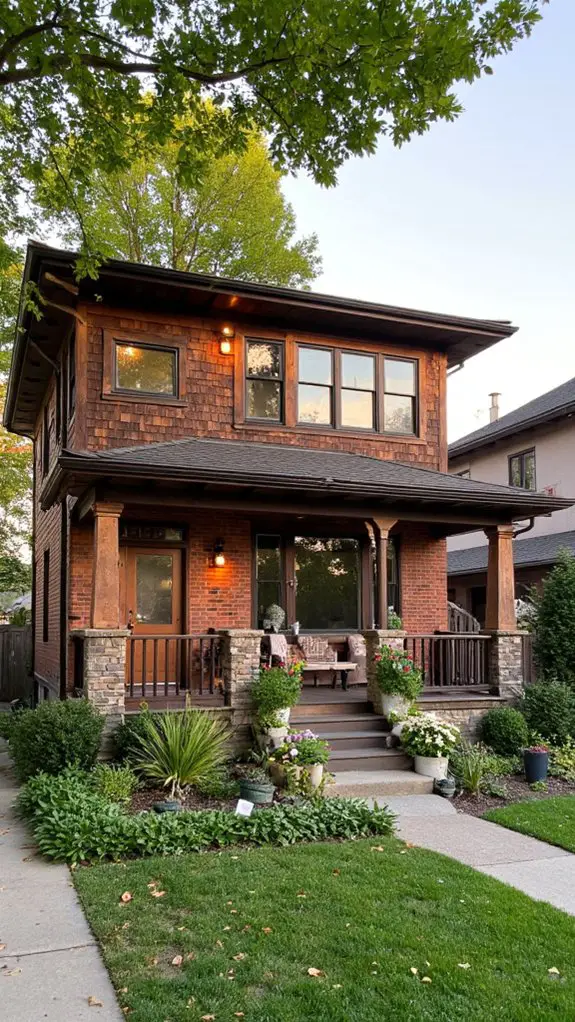 stylish split level home design