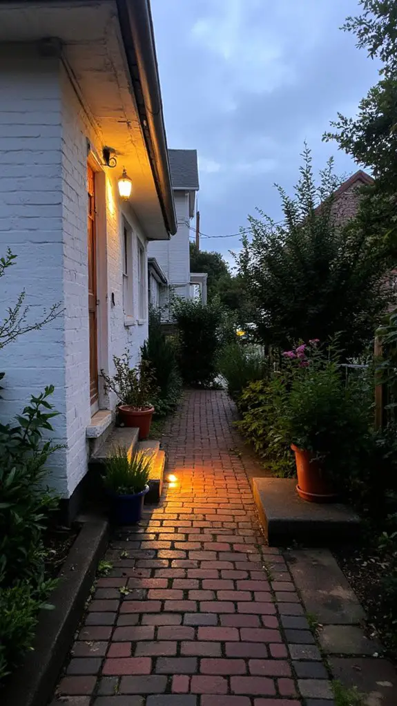 subtle step lights enhance safety