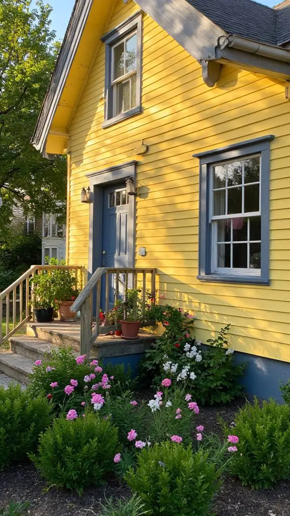 sunny yellow cool gray