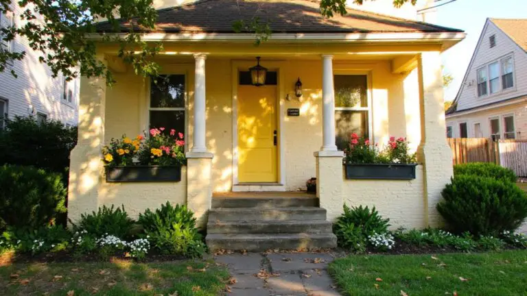 sunny yet calming exteriors