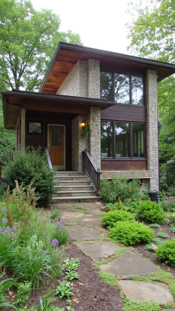 sustainable contemporary cottage design