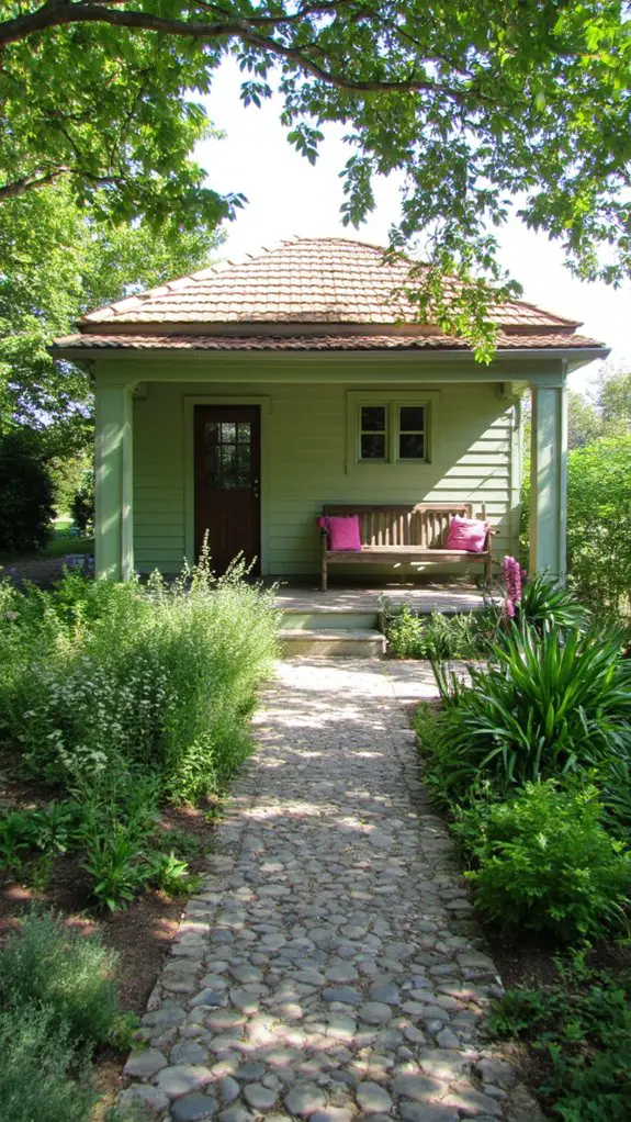 sustainable cozy nature integrated living