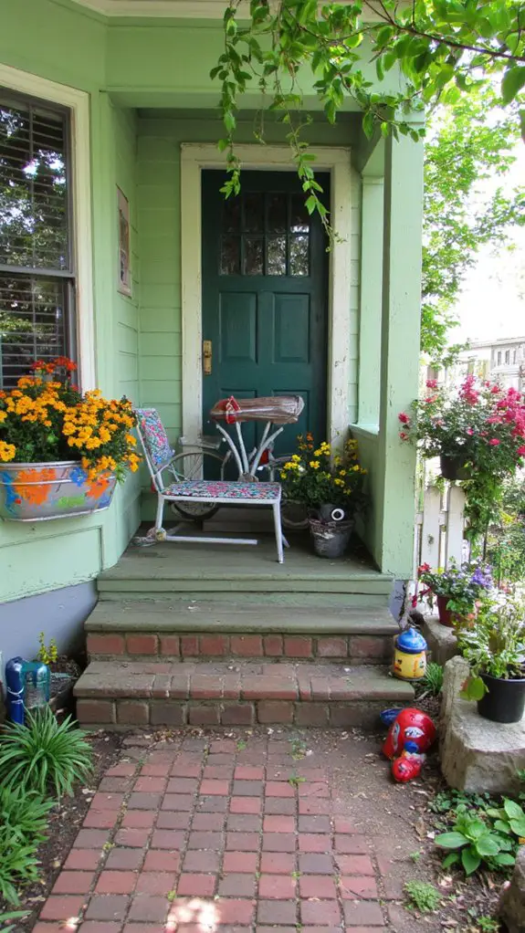 sustainable decor with repurposed materials