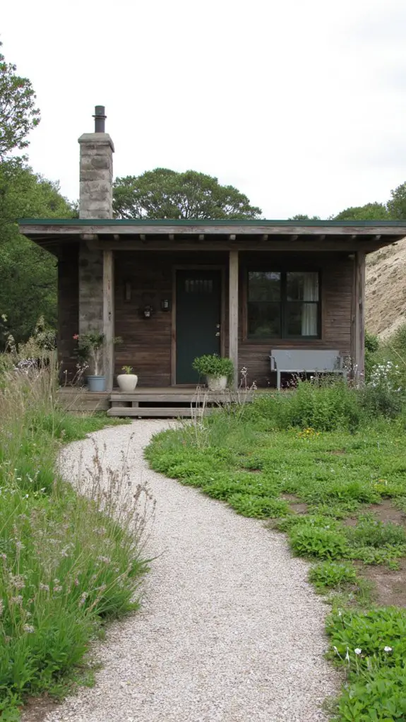 sustainable minimalist green home