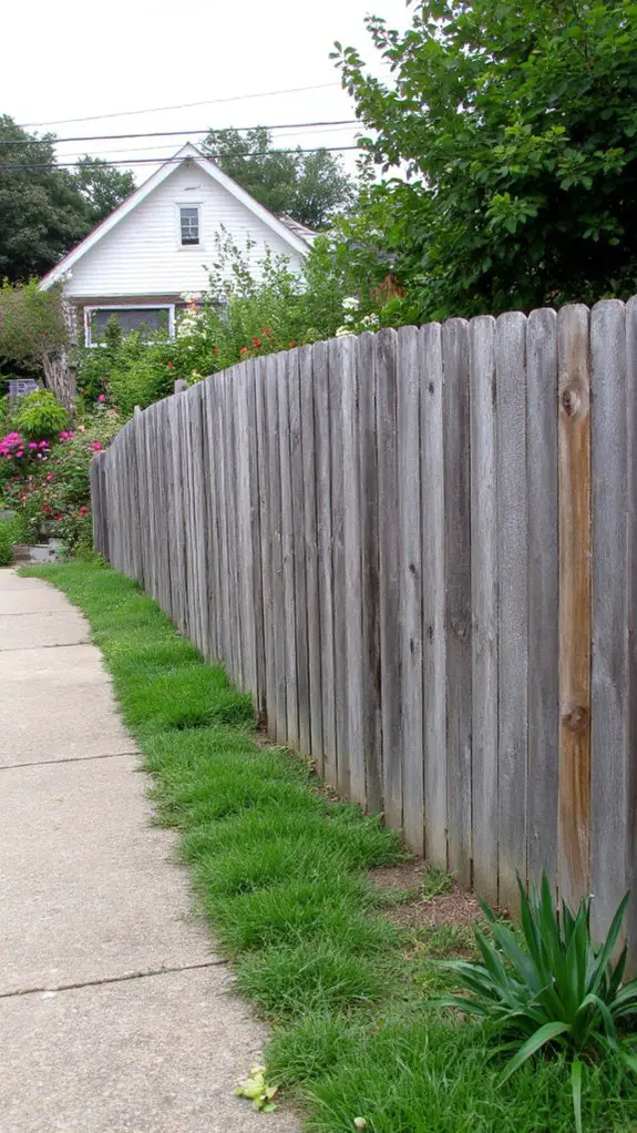 sustainable recycled material fencing