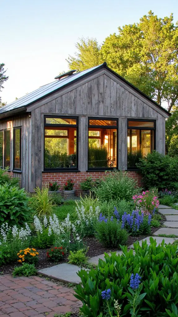 sustainable solar powered greenhouse design