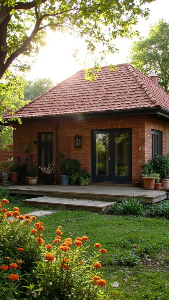 sustainable terracotta modern design