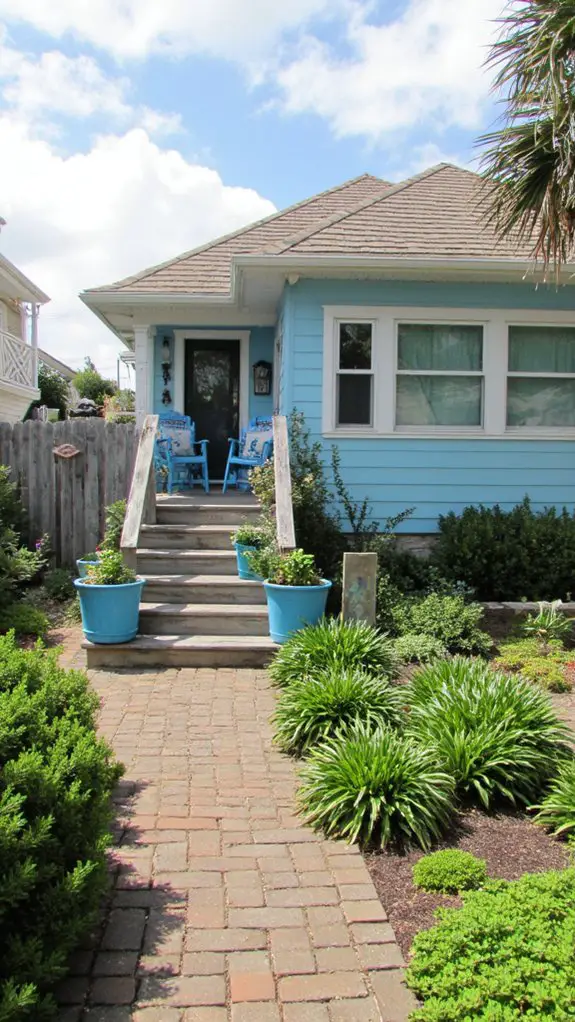 teal accents enhance sophistication