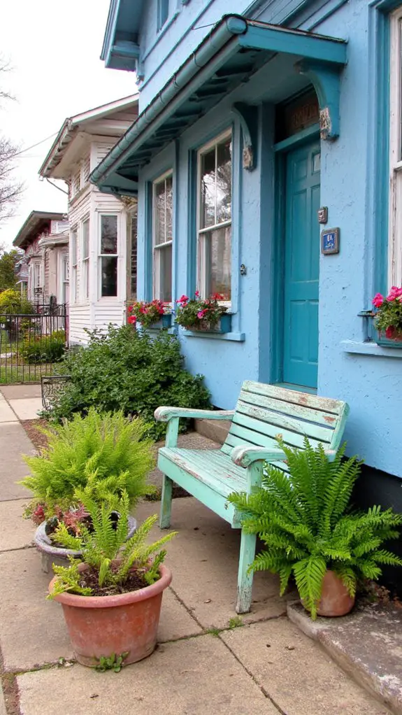 teal accents for vibrancy