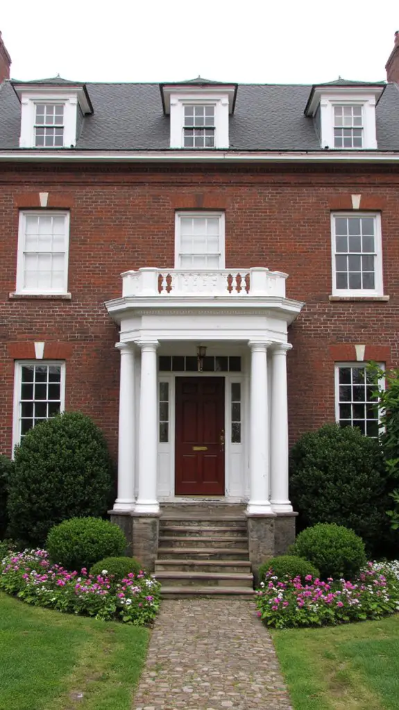 timeless brown and white elegance