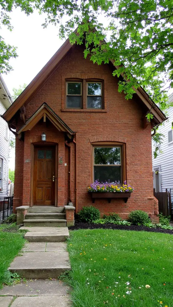 timeless charm of brown brick