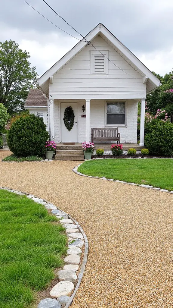 timeless cobblestone driveway appeal