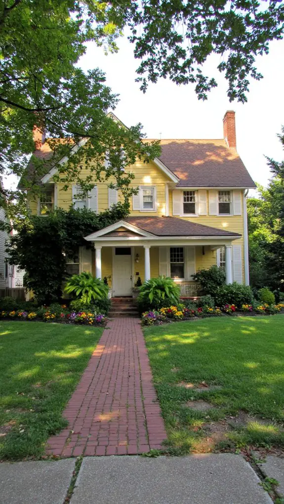 timeless colonial home aesthetic