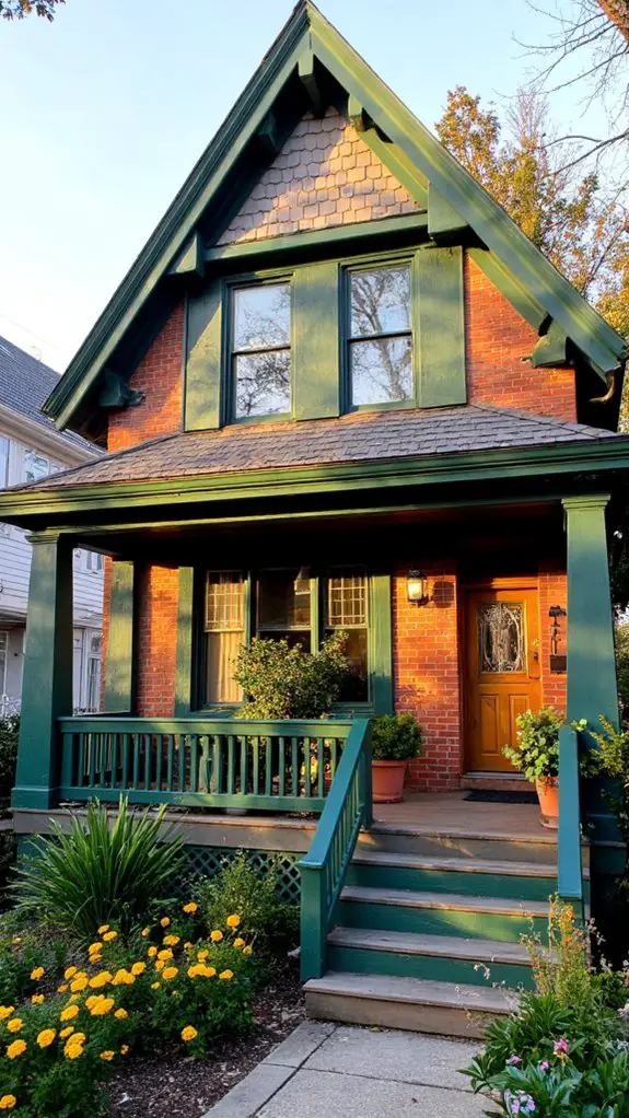 timeless contemporary exterior blend