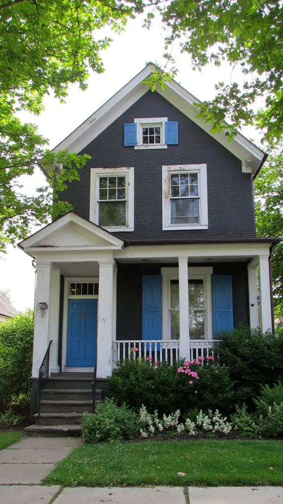 timeless contrast in architecture