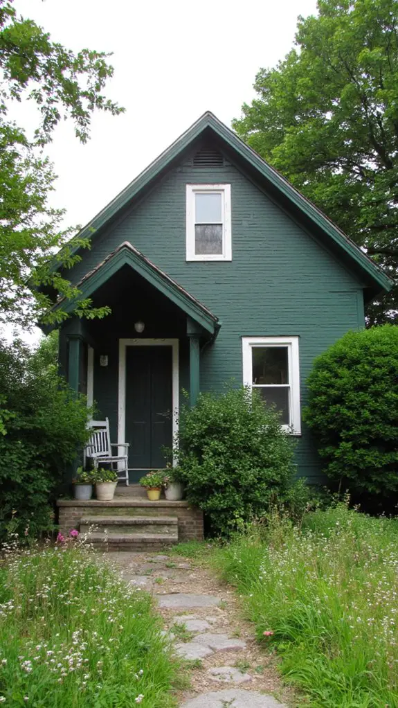 timeless deep green elegance