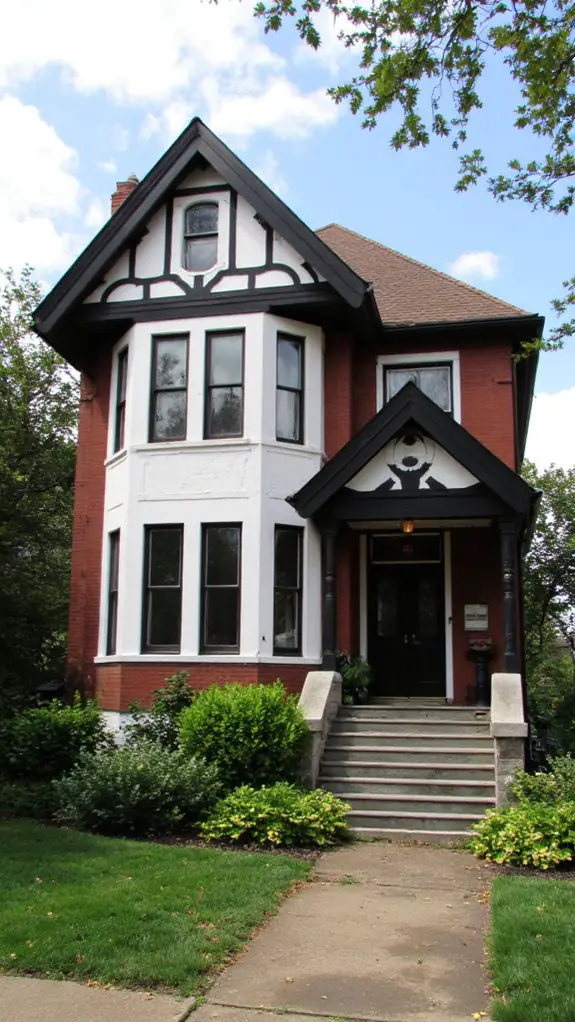 timeless elegance striking contrast