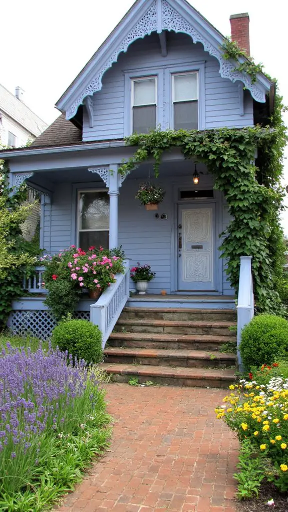 timeless elegant periwinkle charm