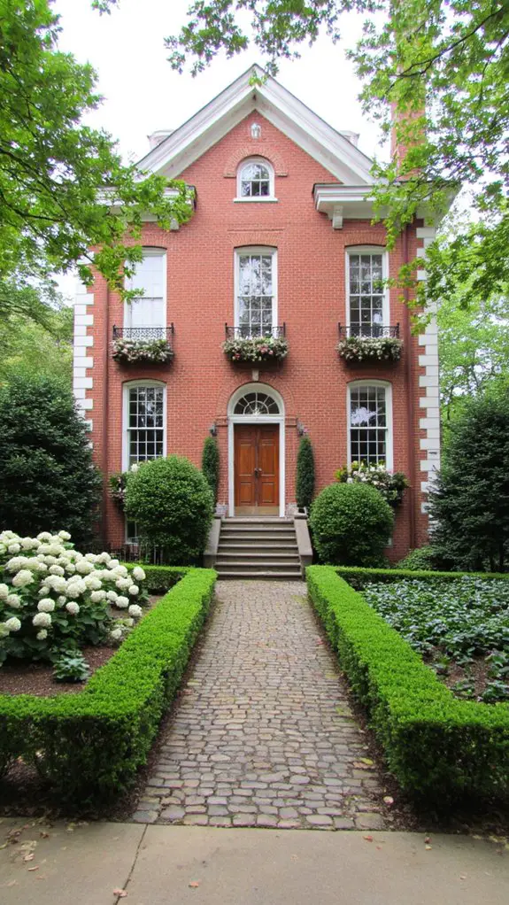 timeless georgian architectural elegance