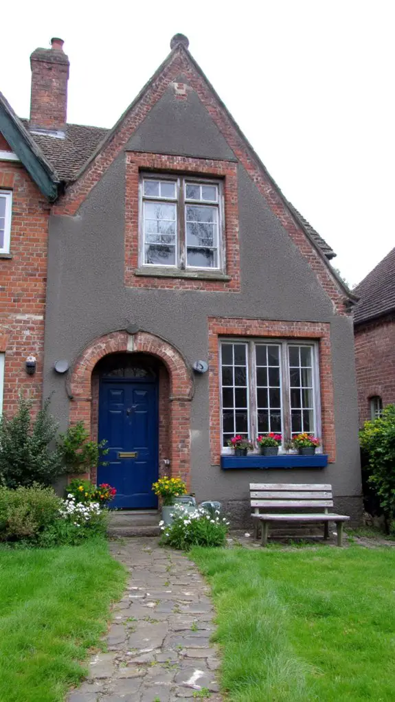 timeless gray and navy combination
