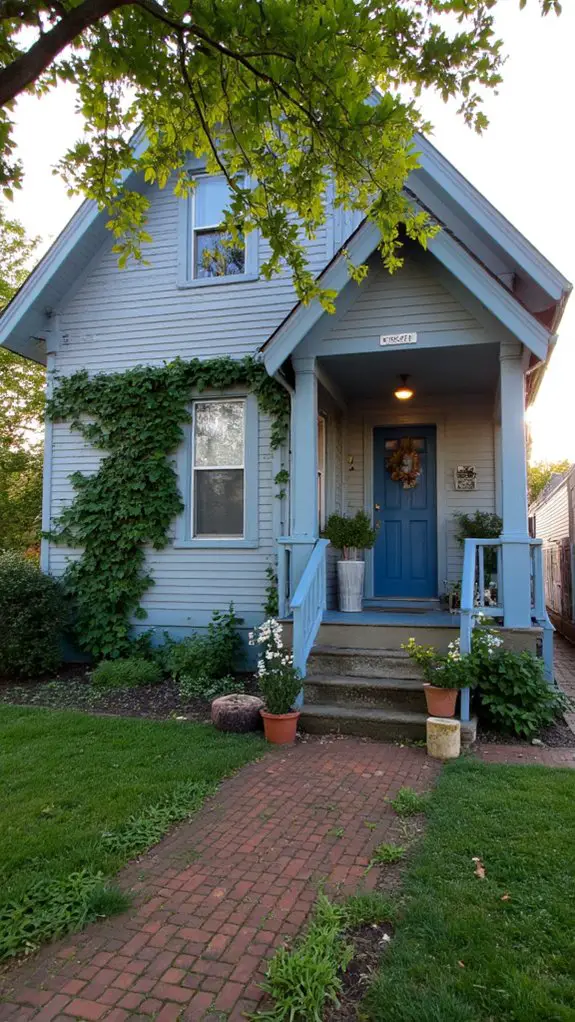 timeless gray blue elegance