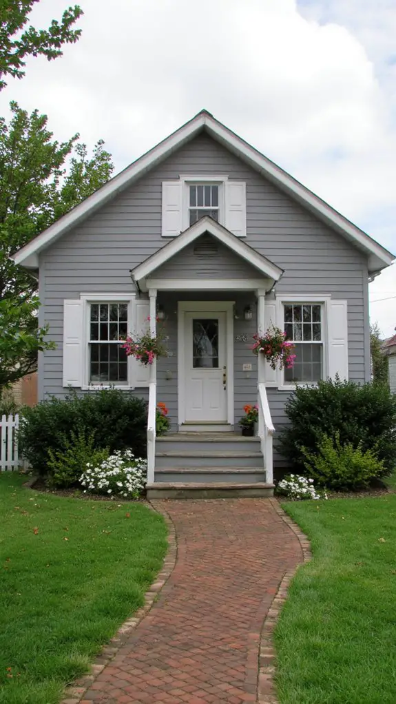 timeless gray exterior elegance