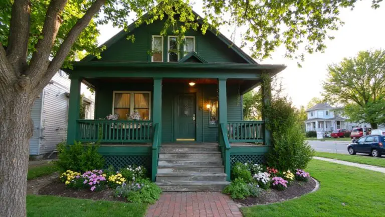 timeless green house colors