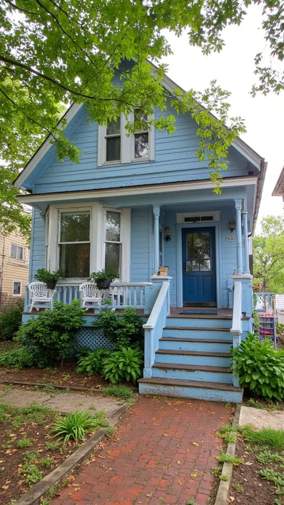 timeless light blue elegance