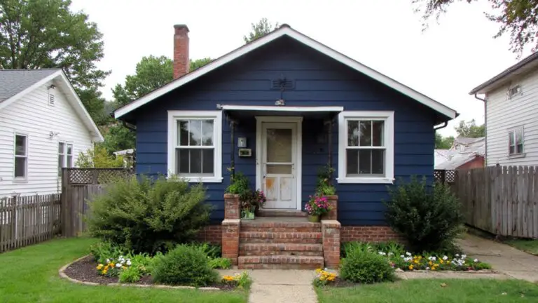 timeless navy blue exteriors