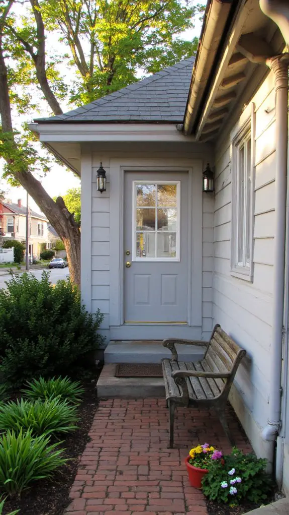 timeless pastel gray charm