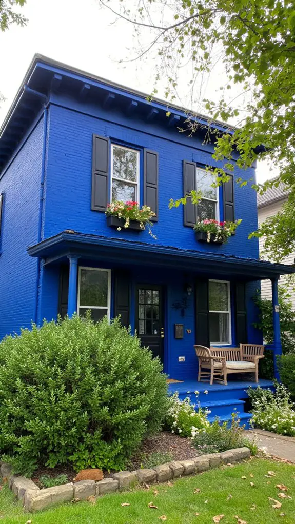 timeless royal blue elegance