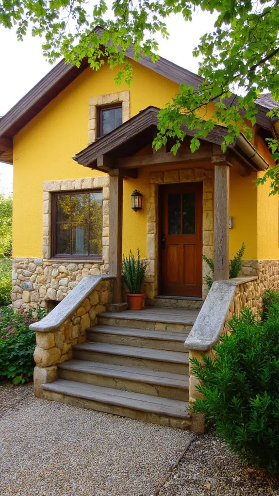 timeless stone borders enhance aesthetics