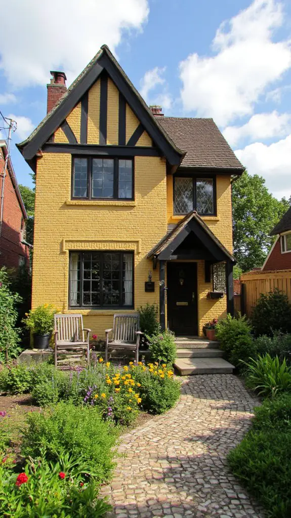 timeless tudor modern yellow