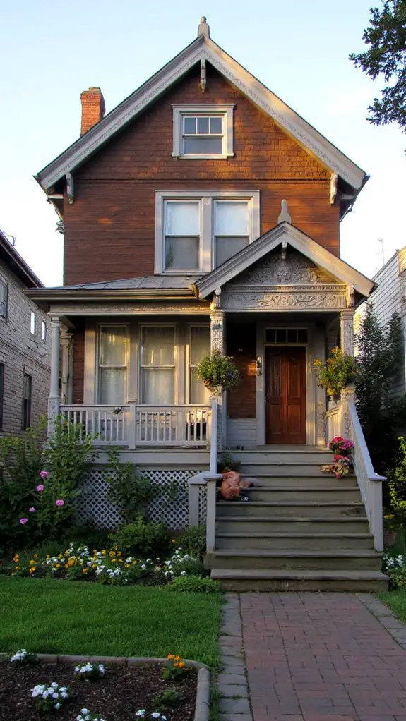 timeless victorian grey and brown