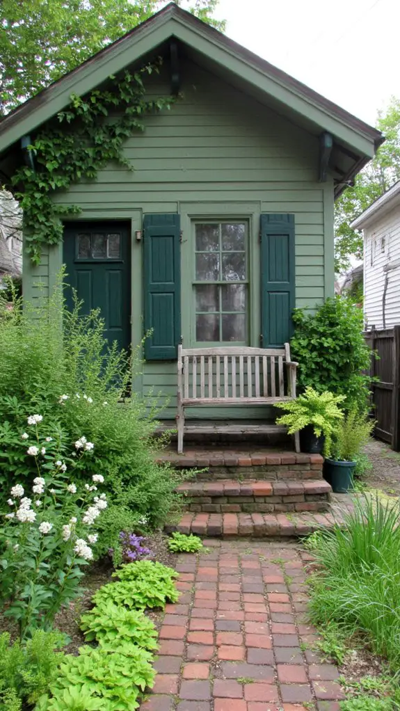 timeless vintage green charm