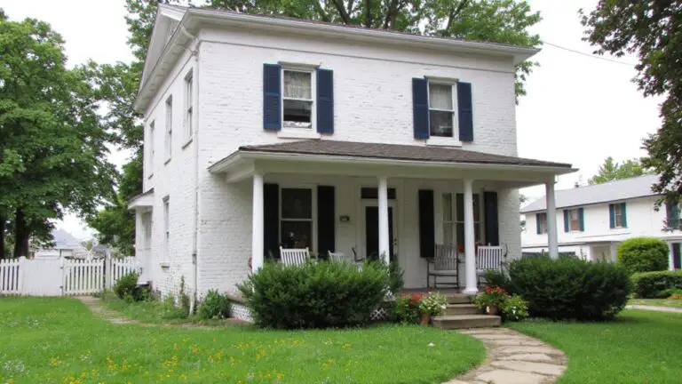 timeless white colonial exteriors