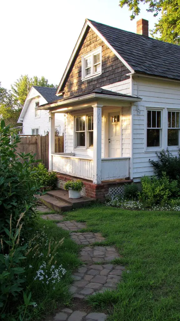 timeless white shingle charm