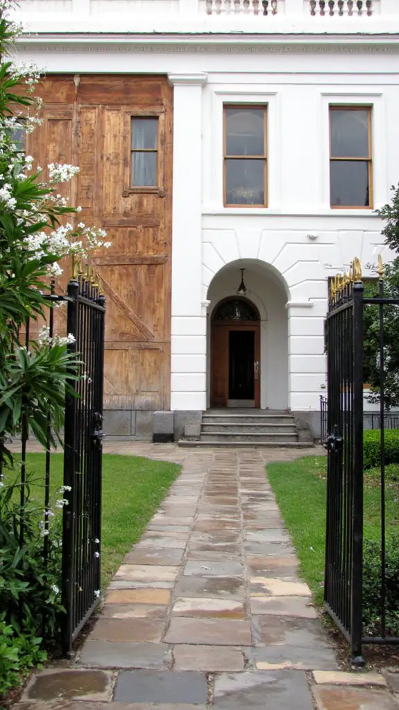 timeless wood and white design