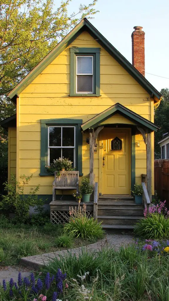 timeless yellow and green