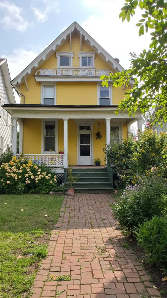 timeless yellow and white elegance