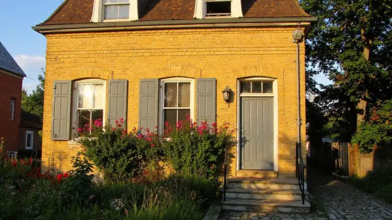 timeless yellow brick exteriors