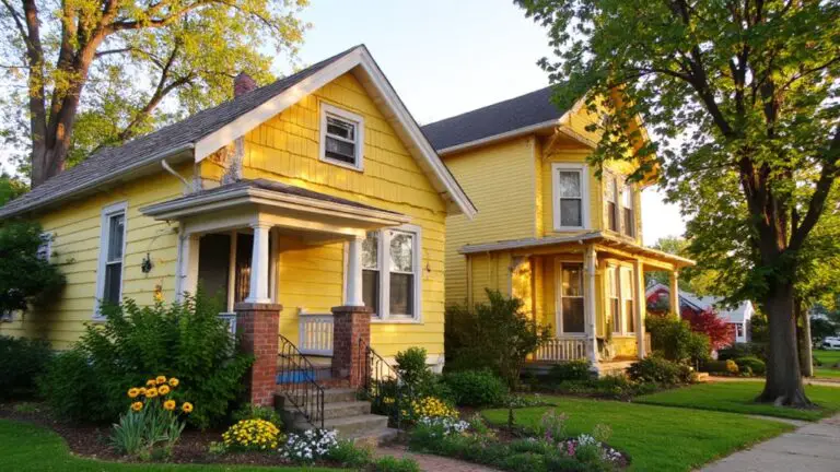timeless yellow house shades