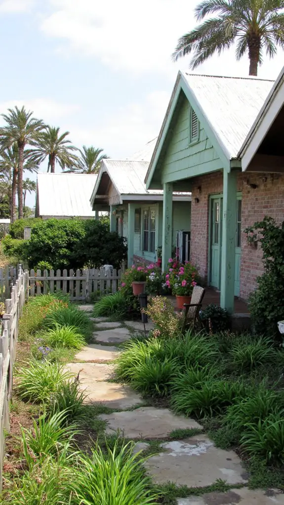 tranquil coastal garden retreat