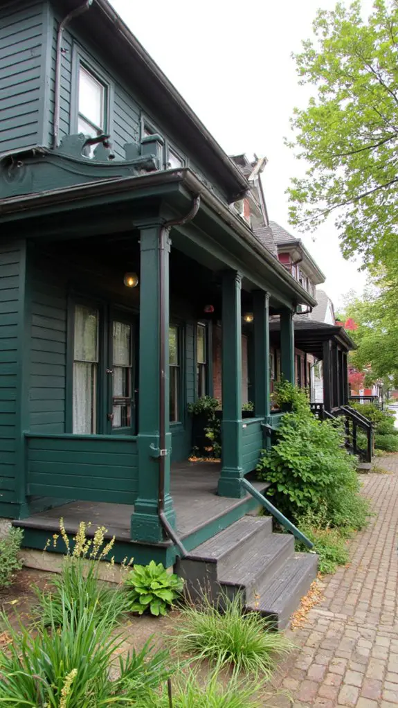 tranquil deep sea green