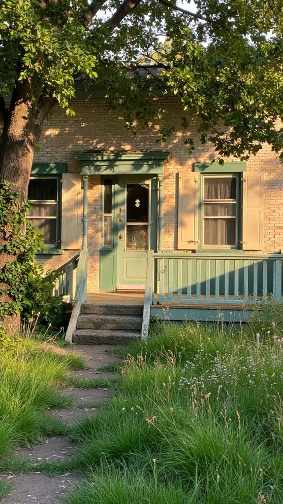 tranquil earthy color palette